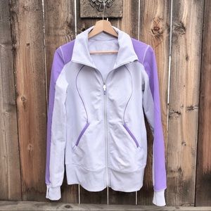 Lululemon Full Zip Jacket Workout Purple